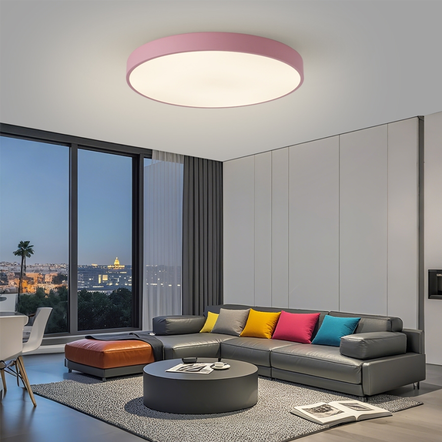 Brilagi - dimeriuojamas LED šviestuvas POOL SMART LED/100W/230V skersmuo 80 cm 3000-6000K Wi-Fi Tuya + nuotolinis valdymas rožinė