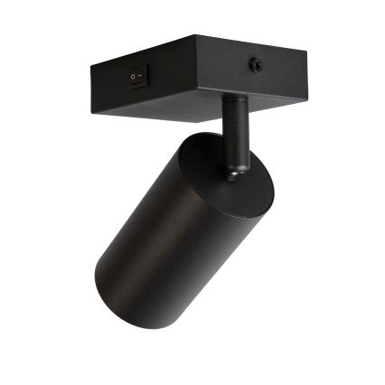 Brilagi - LED RGBW reguliuojamas sieninis taškinis šviestuvas SELE 1xGU10/4,8W/230V 3000K juodas + nuotolinio valdymo pultas