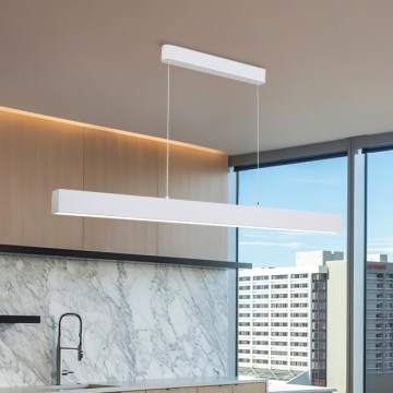 Brilagi - LED reguliuojamas šviestuvas ant laido SLEEKLINE SMART LED/40W/230V 3000-6000K Wi-Fi Tuya baltas + nuotolinio valdymo pultas