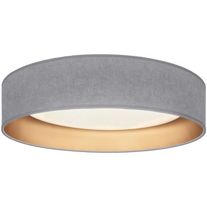 BRILAGI - LED reguliuojamo ryškumo lubinis šviestuvas VELVET SMARTIX STARS LED/24W/230V 3000-6000K Ø 45 cm pilka/auksinė Wi-Fi Tuya Beacon + nuotolinis valdymas