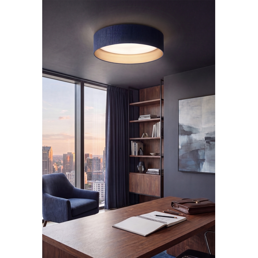 BRILAGI - Dimeriuojamas LED lubinis šviestuvas VELVET SMARTIX STARS LED/24W/230V 3000-6000K skersmuo 45 cm mėlyna/auksinė Wi-Fi Tuya Beacon + nuotolinis valdymas