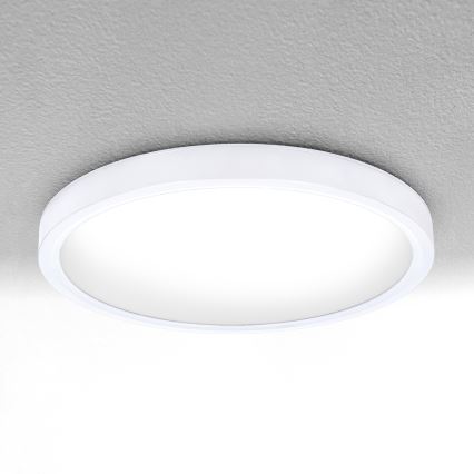 Brilagi - LED Pritemdomas lubinis šviestuvas ESTELA LED/36W/230V 3000-6500K ø 30 cm balta + nuotolinio valdymo pultas