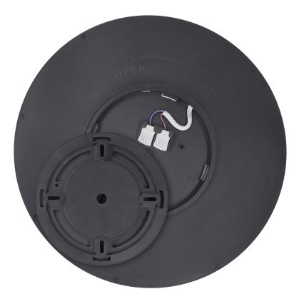 Brilagi - LED Pritemdomas lubinis šviestuvas ESTELA LED/48W/230V 3000-6500K ø 40 cm juoda + nuotolinio valdymo pultas