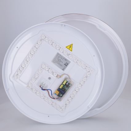 Brilagi - reguliuojamas LED lubinis šviestuvas FANCIA LED/48W/230V 3000-6500K skersmuo 39 cm sidabrinis + nuotolinis valdymas