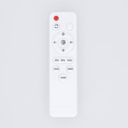 Brilagi - LED dimeriuojamas lubų šviestuvas FANCIA LED/48W/230V 3000-6500K Ø 39 cm antracito spalvos + nuotolinis valdymas