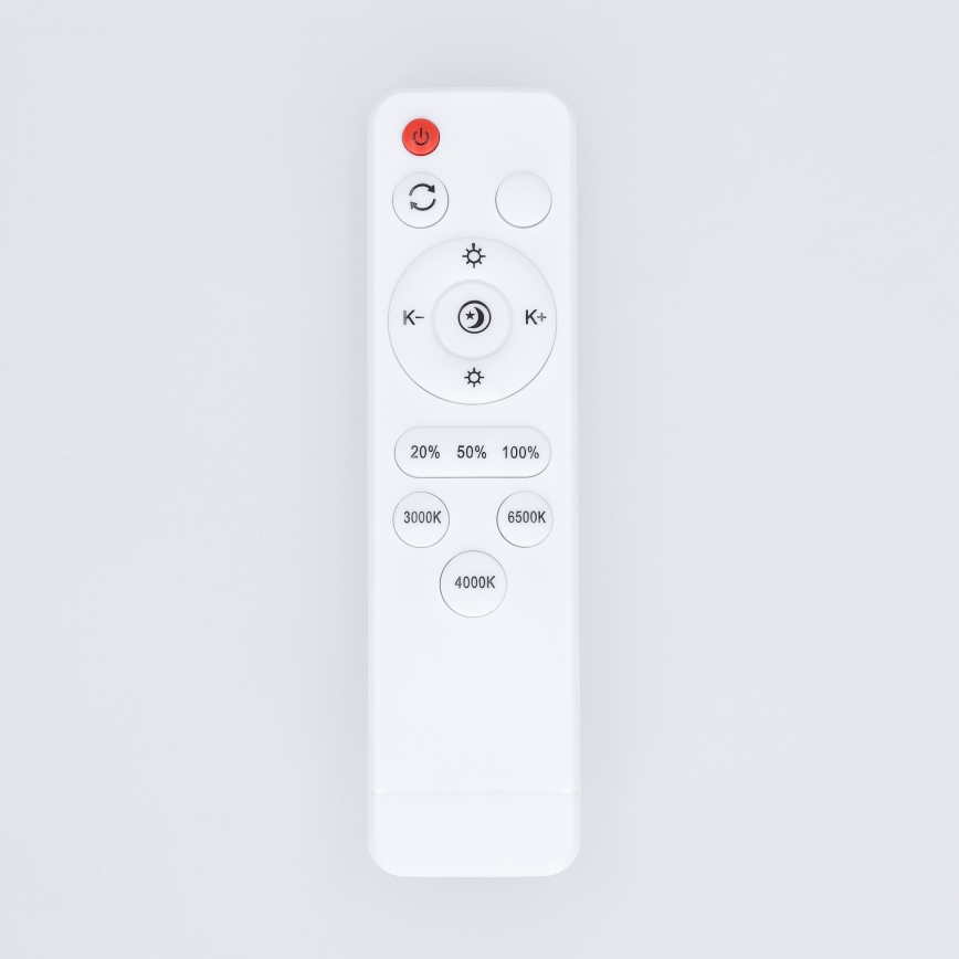 Brilagi - LED dimeriuojamas lubų šviestuvas FANCIA LED/48W/230V 3000-6500K Ø 39 cm antracito spalvos + nuotolinis valdymas