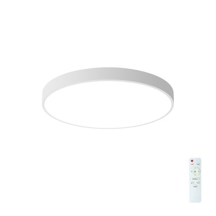 Brilagi - LED Reguliuojamas lubų šviestuvas POOL LED/60W/230V 3000-6000K Ø 60 cm baltas + nuotolinio valdymo pultelis
