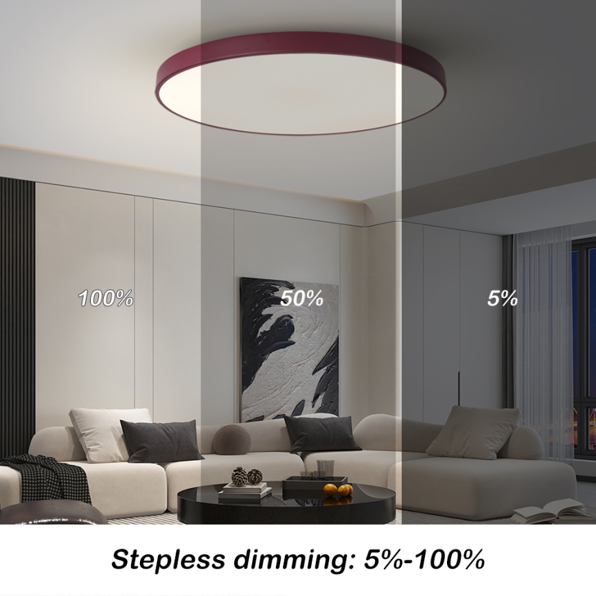 Brilagi - LED dimeriuojamas šviestuvas POOL SMART LED/100W/230V skersmuo 80 cm 3000-6000K Wi-Fi Tuya + nuotolinis pultas bordo