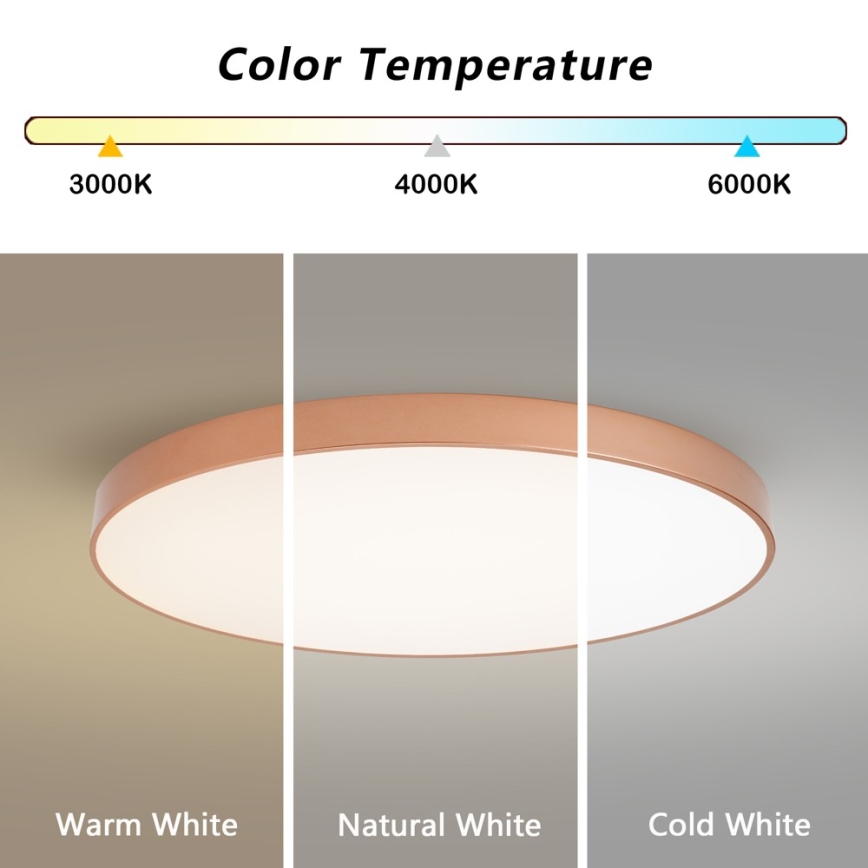 BRILAGI - LED dimeriuojamas lubinis šviestuvas POOL SMART LED/128W/230V 100 cm 3000-6000K Wi-Fi Tuya vario spalvos + nuotolinio valdymo pultas
