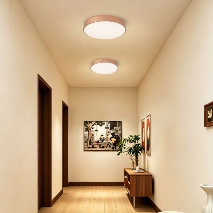 BRILAGI - reguliuojamas LED lubinis šviestuvas POOL SMART LED/48W/230V 3000-6000K skersm. 40 cm Wi-Fi Tuya bronzinė + su nuotoliniu pultu