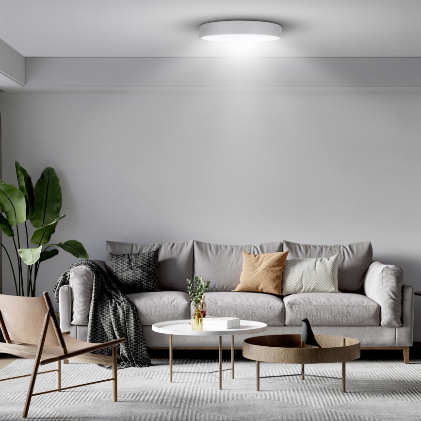 Brilagi - LED reguliuojamas lubų šviestuvas POOL SMART LED/60W/230V 50 cm 3000-6000K Wi-Fi Tuya + nuotolinio valdymo pultas baltas