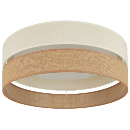 Brilagi - LED Pritemdomas lubinis šviestuvas ROYAL YUTE LED/24W/230V diametras 45 cm 3000/4000/6500K smėlio spalva/kreminė  + nuotolinio valdymo pultas