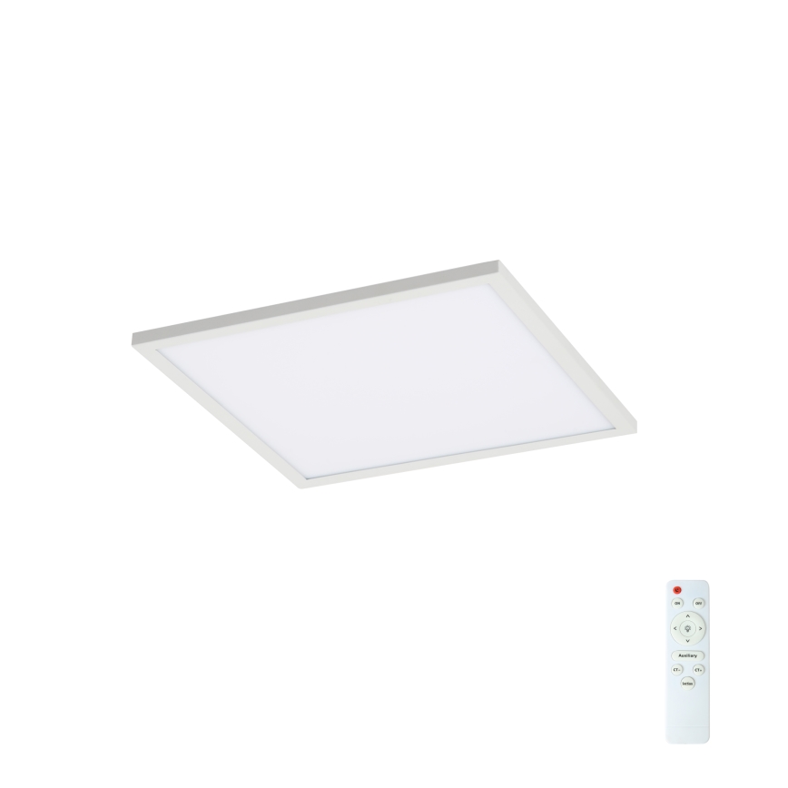 Brilagi - LED Pritemdomas lubinis šviestuvas SLIMFRAME LED/25W/230V 30x30 cm 3000-6000K balta + nuotolinio valdymo pultas