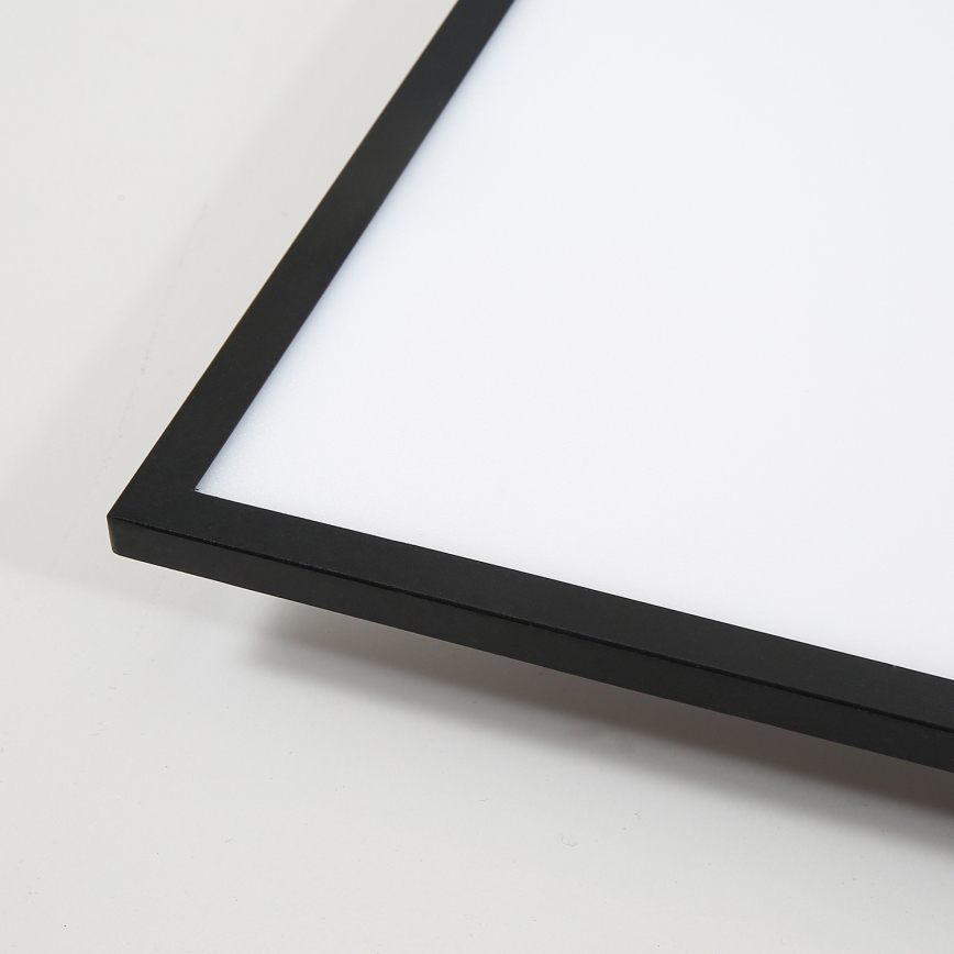Brilagi - LED Pritemdomas lubinis šviestuvas SLIMFRAME LED/58W/230V 120x30 cm 3000-6000K juoda + nuotolinio valdymo pultas
