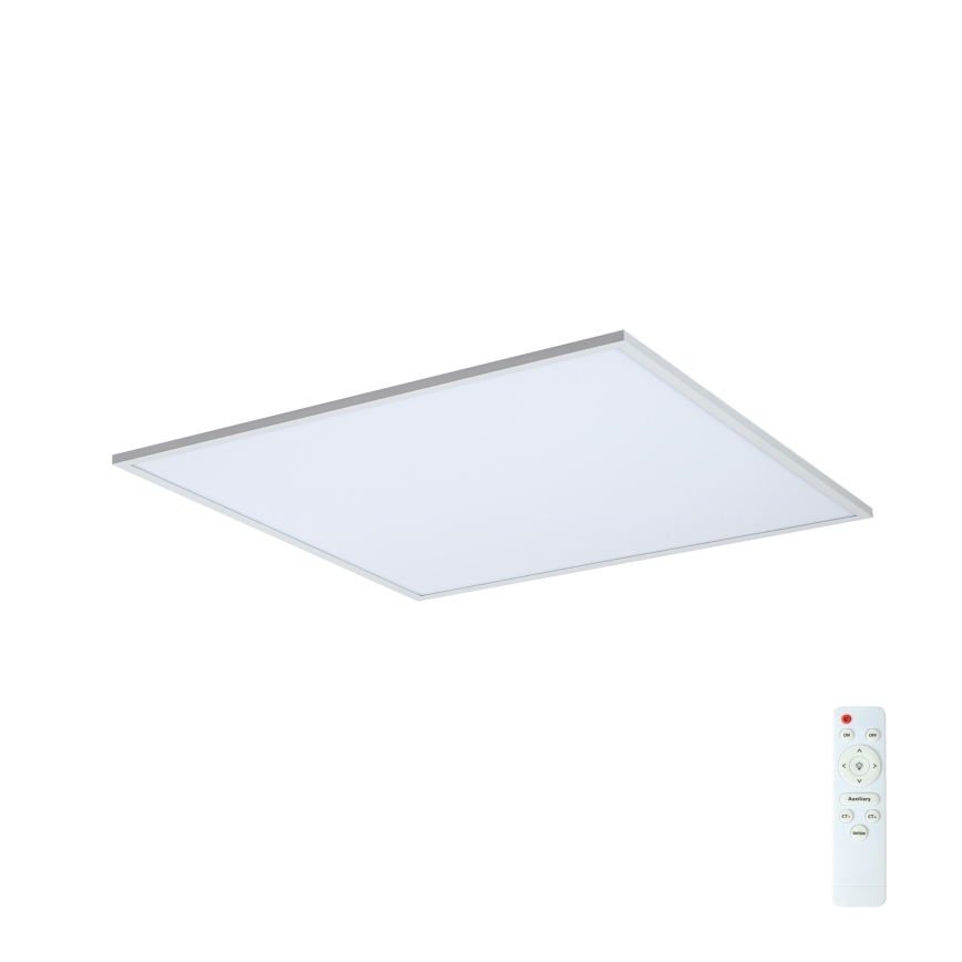 Brilagi - LED Pritemdomas lubinis šviestuvas SLIMFRAME LED/58W/230V 60x60 cm 3000-6000K balta + nuotolinio valdymo pultas