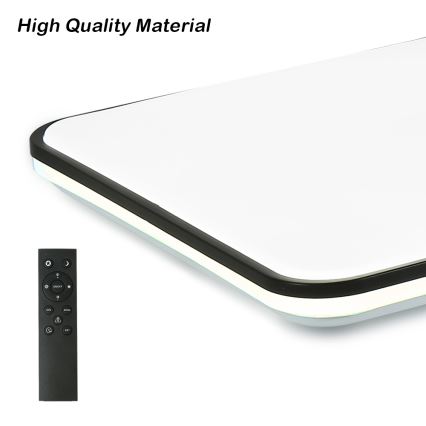 Brilagi - LED Pritemdomas lubinis šviestuvas SMART LED/28W/230V 3000-6000K 40x40 cm Wi-Fi Tuya + nuotolinio valdymo pultas