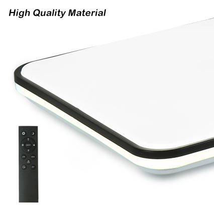 Brilagi - LED Pritemdomas lubinis šviestuvas SMART LED/36W/230V 3000-6000K 45x45 cm Wi-Fi Tuya + nuotolinio valdymo pultas