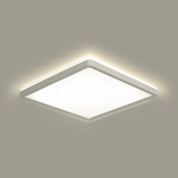 Brilagi - LED Reguliuojamas šviestuvas Su motion ir dusk jutiklis ULTRA SLIM LED/18W/230V 30x30 cm + nuotolinio valdymo pultas