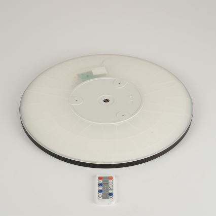 Brilagi - LED reguliuojamas šviestuvas su judesio ir sutemų jutikliu ULTRA PLONAS LED/24W/230V skersmuo 42 cm + nuotolinio valdymo pultas