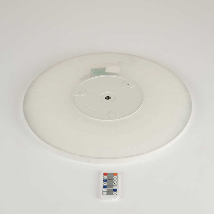 Brilagi - LED reguliuojamas šviestuvas su judesio ir sutemų jutikliu ULTRA PLONAS LED/24W/230V skersmuo 42 cm + nuotolinio valdymo pultas
