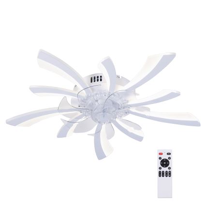 Brilagi - LED reguliuojamas lubų šviestuvas su ventiliatoriumi LED/50W/230V 3000-6500K baltas + nuotolinio valdymo pultas