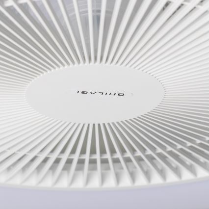 Brilagi - LED Reguliuojamas šviestuvas su ventiliatoriumi  AURA LED/38W/230V 3000-6000K baltas + valdymo pultas