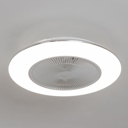 Brilagi - LED Reguliuojamas šviestuvas su ventiliatoriumi  AURA LED/38W/230V 3000-6000K baltas + valdymo pultas