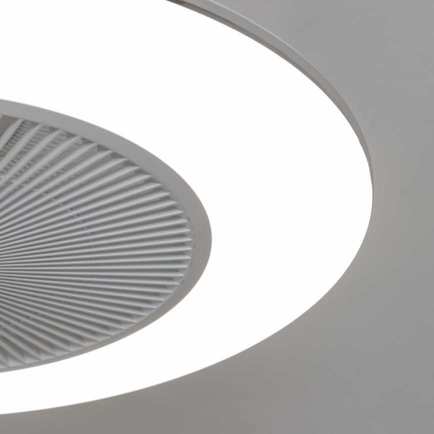 Brilagi - LED Reguliuojamas šviestuvas su ventiliatoriumi  AURA LED/38W/230V 3000-6000K baltas + valdymo pultas