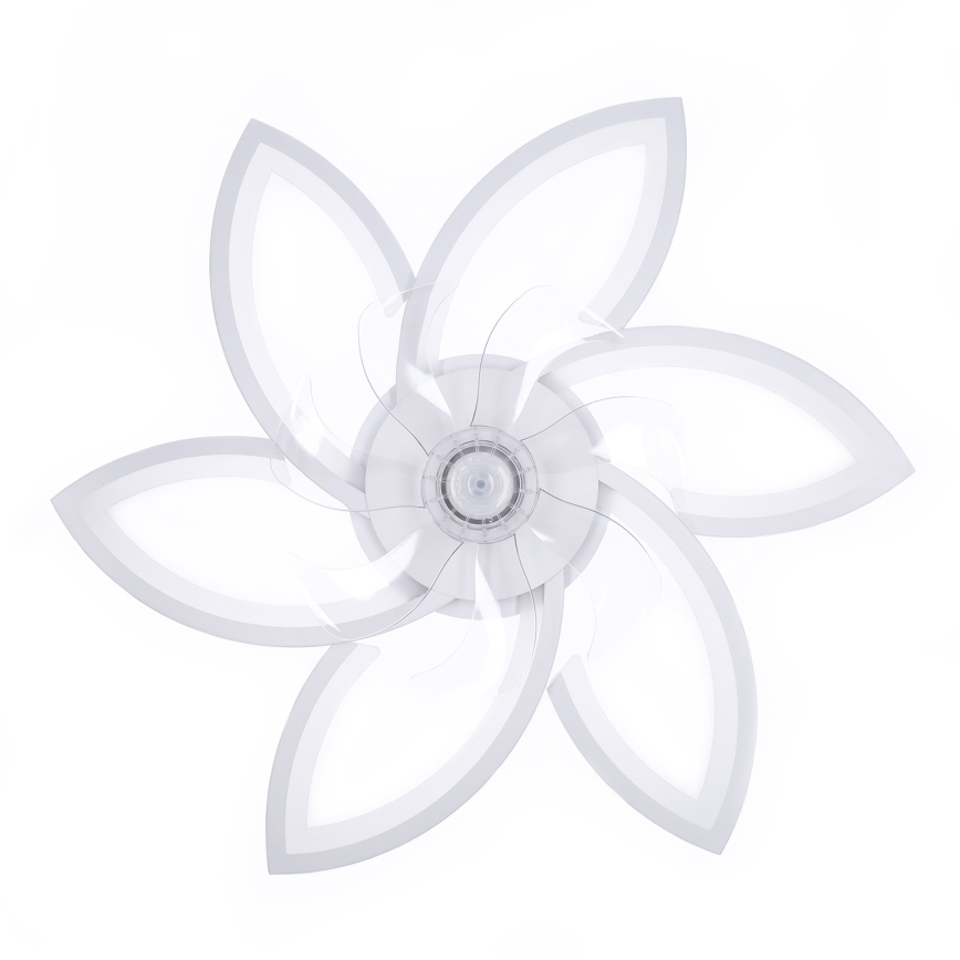 Brilagi - LED reguliuojamas lubų šviestuvas su ventiliatoriumi LED/50W/230V 3000-6500K baltas + nuotolinio valdymo pultas