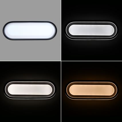 Brilagi - LED reguliuojamas lubinis šviestuvas TRIVARO LED/85W/230V 3000-6000K 20x60 cm + nuotolinis valdymas