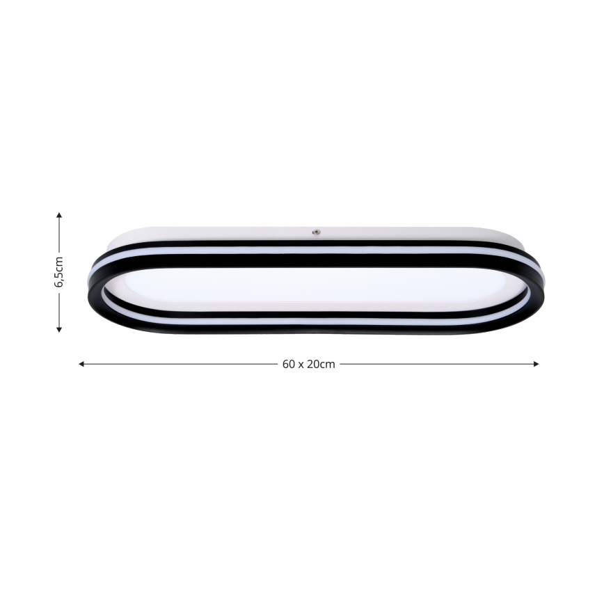 Brilagi - LED reguliuojamas lubinis šviestuvas TRIVARO LED/85W/230V 3000-6000K 20x60 cm + nuotolinis valdymas