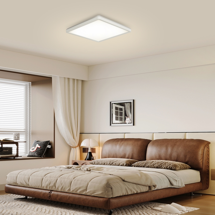Brilagi - LED reguliuojamas lubų šviestuvas ULTRA SLIM LED/18W/230V 2700-6500K 30x30 cm baltas + nuotolinio valdymo pultas