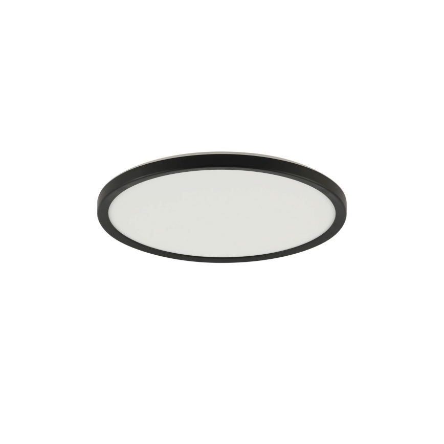 Brilagi - LED Pritemdomas lubinis šviestuvas ULTRA SLIM LED/18W/230V 2700-6500K diametras 30 cm juoda + nuotolinio valdymo pultas