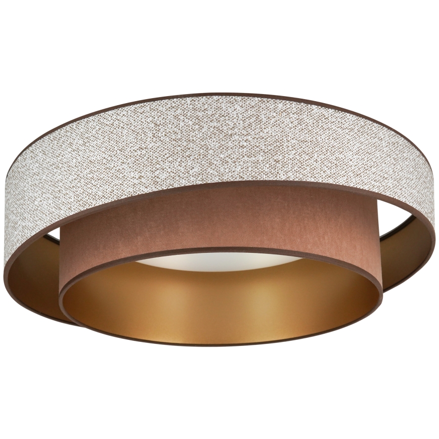 Brilagi - LED Pritemdomas lubinis šviestuvas VEGAS SHINE LED/24W/230V diametras 60 cm 3000/4000/6500K ruda + nuotolinio valdymo pultas