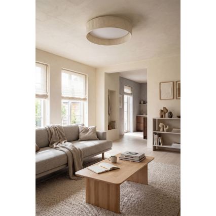 Brilagi - dimeriuojamas LED lubinis šviestuvas VELVET SMARTIX STARS LED/36W/230V 3000-6000K skersmuo 55 cm kreminė Wi-Fi Tuya Beacon + nuotolinis valdymas