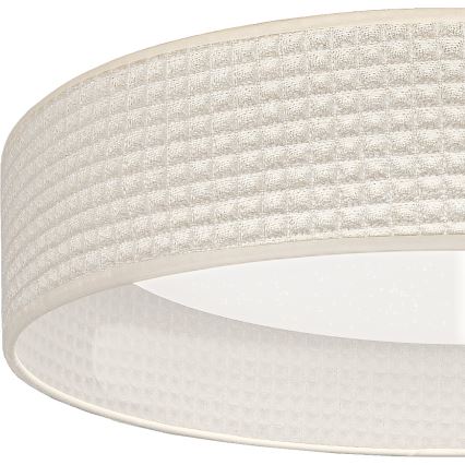 Brilagi - dimeriuojamas LED lubinis šviestuvas VELVET SMARTIX STARS LED/36W/230V 3000-6000K skersmuo 55 cm kreminė Wi-Fi Tuya Beacon + nuotolinis valdymas