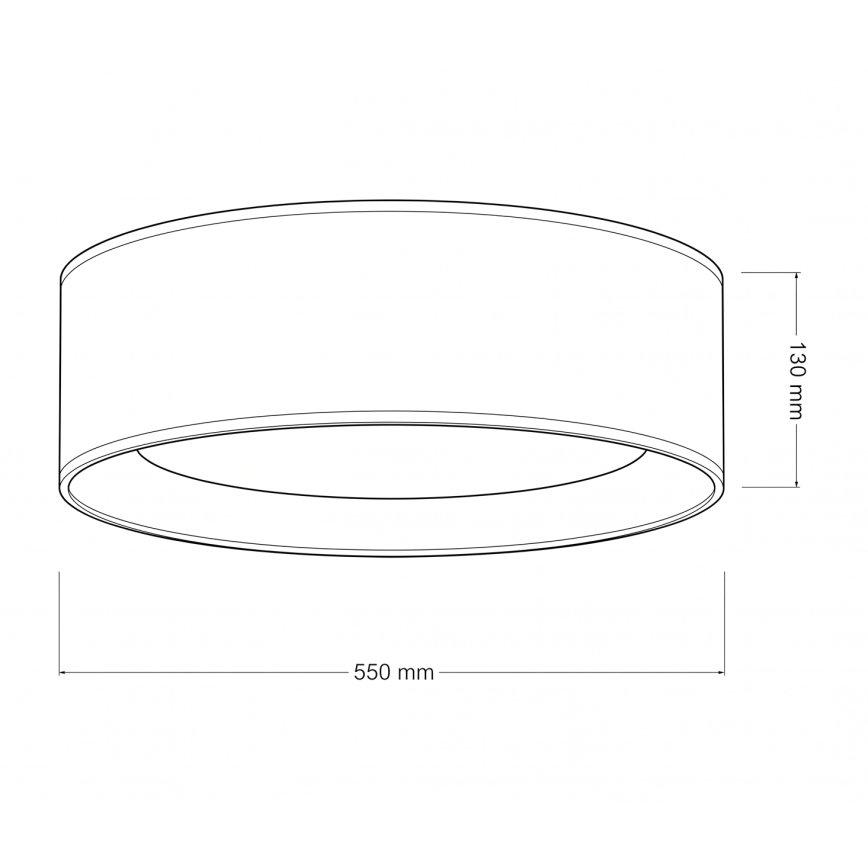 Brilagi - dimeriuojamas LED lubinis šviestuvas VELVET SMARTIX STARS LED/36W/230V 3000-6000K skersmuo 55 cm kreminė Wi-Fi Tuya Beacon + nuotolinis valdymas