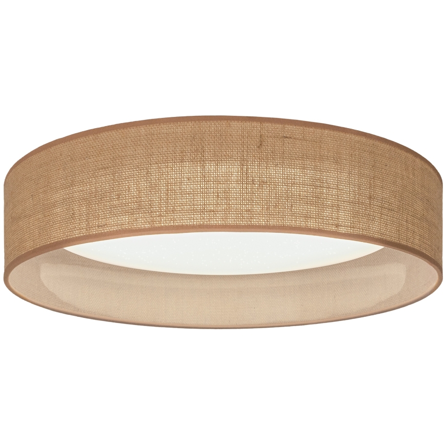 BRILAGI - Dimeriuojamas lubinis LED šviestuvas VELVET SMARTIX STARS LED/36W/230V 3000-6000K skersmuo 55 cm smėlio spalvos Wi-Fi Tuya Beacon + nuotolinis valdymas