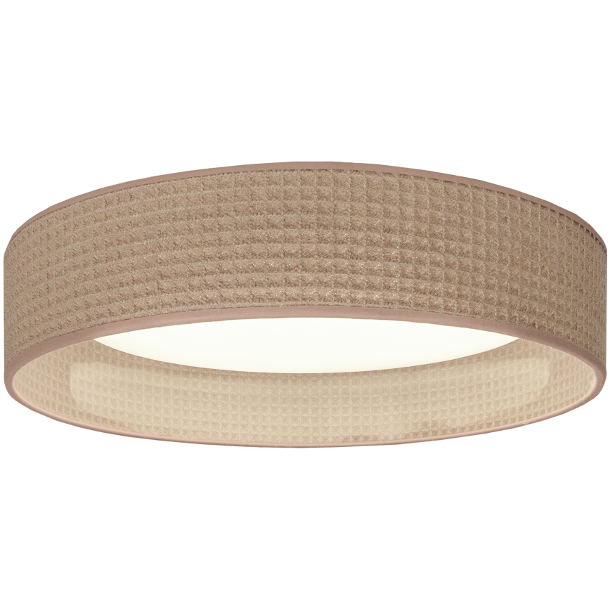 BRILAGI - Dimeriuojamas LED lubų šviestuvas VELVET SMARTIX LED/24W/230V 3000–6000 K skersmuo 45 cm, smėlinė, Wi-Fi Tuya Beacon + nuotolinis valdymas