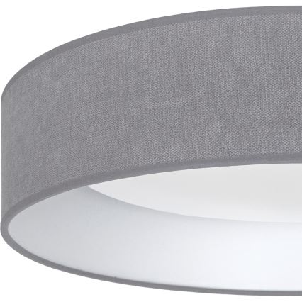 BRILAGI - Dimeriuojamas LED lubų šviestuvas VELVET SMARTIX LED/36W/230V 3000-6000K Ø 55 cm pilka Wi-Fi Tuya Beacon + nuotolinis valdymas