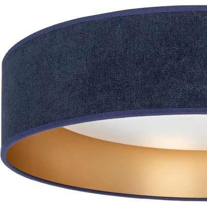 BRILAGI - dimeriuojamas LED lubinis šviestuvas VELVET SMART VARI LED/24W/230V 3000–6500K Ø 45 cm mėlynas/auksinis + nuotolinis valdymas