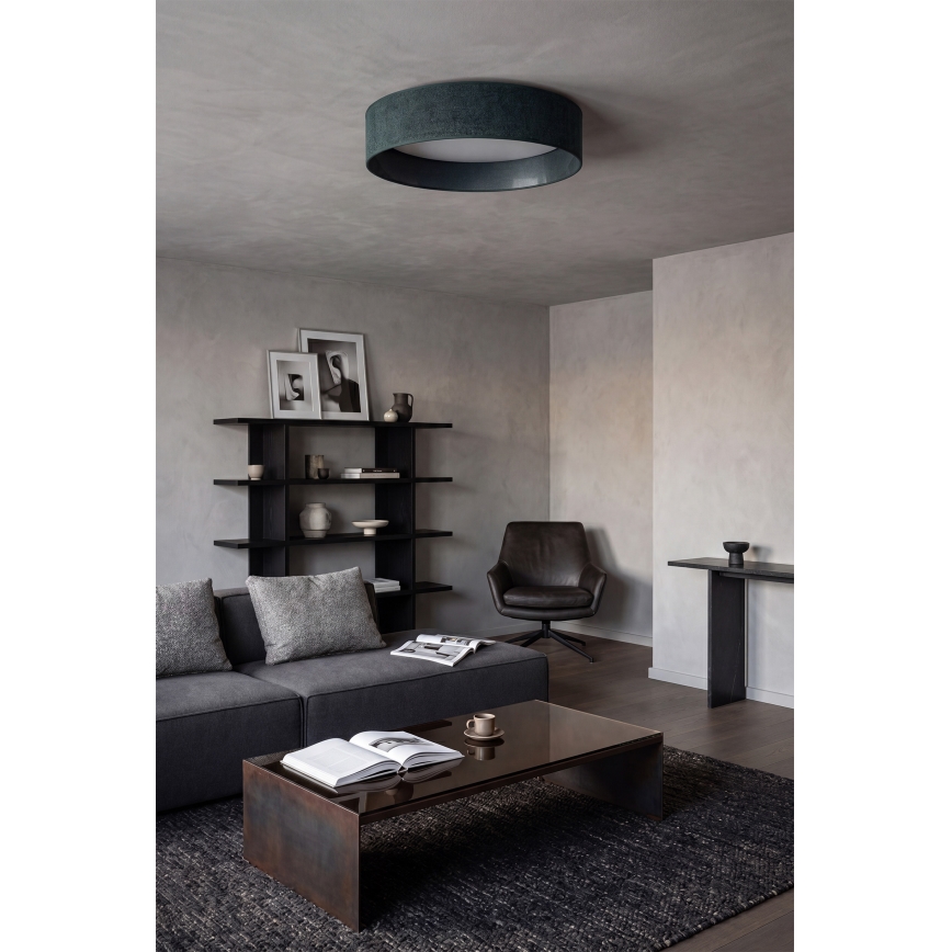 BRILAGI - dimeriuojamas LED lubų šviestuvas VELVET SMART VARI LED/24W/230V 3000-6500K Ø 45 cm žalias + su nuotoliniu valdymu