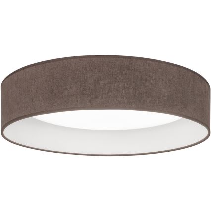 BRILAGI - Dimeriuojamas LED lubinis šviestuvas VELVET SMART VARI LED/24W/230V 3000-6500K skersmuo 45 cm rudas + su nuotoliniu valdymu
