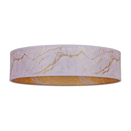 Brilagi - LED Reguliuojamas lubinis šviestuvas VELVET SMART LED/36W/230V d. 55 cm 2700-6500K Wi-Fi Tuya balta/auksinė + nuotolinio valdymo pultelis