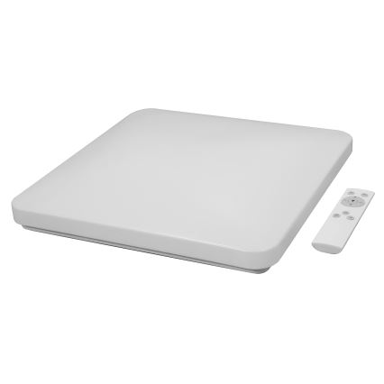 Brilagi - dimeriuojamas LED lubų šviestuvas VELVET SQUARE SMART LED/36W/230V 60x60 cm 2700-6500K Wi-Fi Tuya + nuotolinis valdymas rudas