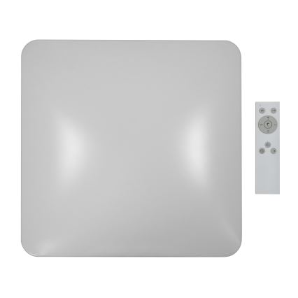 Brilagi - LED Pritemdomas lubinis šviestuvas VELVET SQUARE SMART LED/36W/230V 2700-6500K Wi-Fi Tuya + nuotolinio valdymo pultas kreminė