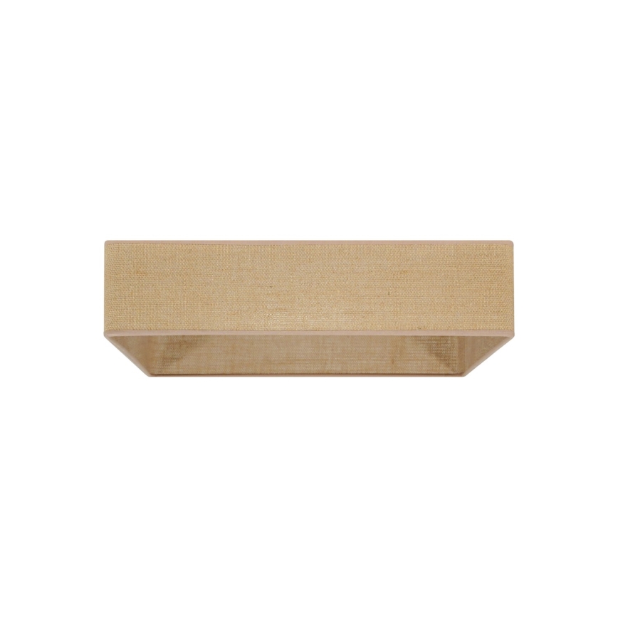 Brilagi - LED Pritemdomas lubinis šviestuvas VELVET SQUARE SMART LED/36W/230V 2700-6500K Wi-Fi Tuya + nuotolinio valdymo pultas ruda