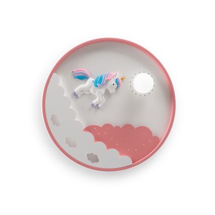 Brilagi - dimeriuojamas LED vaikų lubų šviestuvas UNICORN LED/68W/230V 3000-6000K skersmuo 49 cm + nuotolinis valdymas