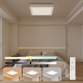 Brilagi - LED reguliuojamas vonios kambario lubų šviestuvas FRAME SMART LED/24W/230V 30x30 cm 3000-6000K IP44 baltas + nuotolinio valdymo pultas