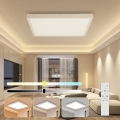 Brilagi - LED reguliuojamas vonios kambario lubų šviestuvas FRAME SMART LED/50W/230V 60x60 cm 3000-6000K IP44 baltas + nuotolinio valdymo pultas